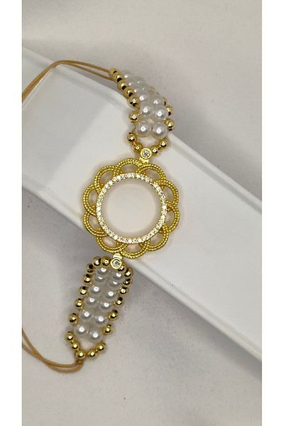 elisitakistory HALF GOLD COMPATIBLE BRACELET