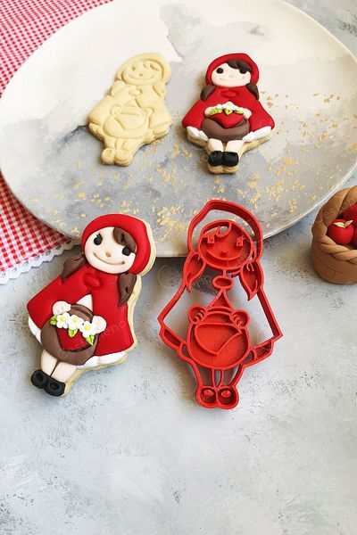 CESTOPİENO Little Red Riding Hood Cookie Mold