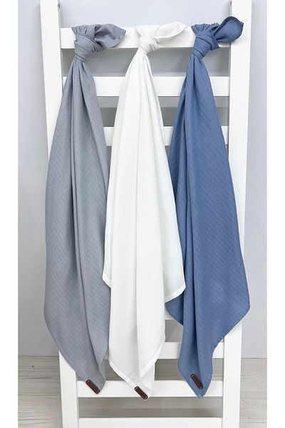 Sahra İpek Organic Cotton Muslin Set of 3