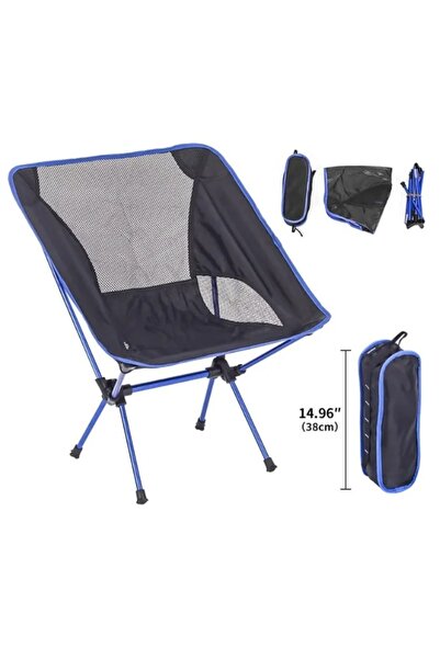 Camp Store Pratik Kamp Sandalyesi Mavi (çantalı)