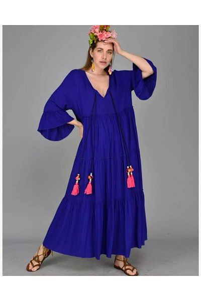 Rabiossa ROCHIE LUNGA DE FEMEIE BOEM AUTENTICA