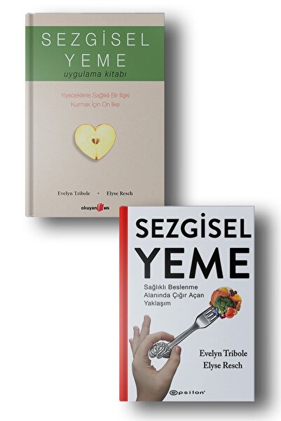 Epsilon Yayınevi Set - Sezgisel Yeme - Uygulama Kitabı 2'li Set