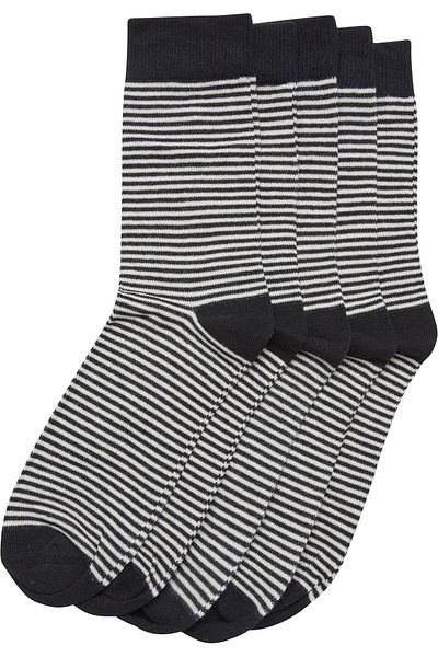 Urban Classics Unisex Feine Streifensocken 5er-Pack