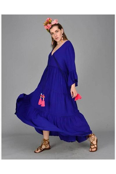 Rabiossa ROCHIE LUNGA DE FEMEIE BOEM AUTENTICA
