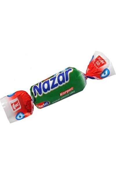 Nazar Tekli Sakız Şekersiz 100 Adet Karpuz