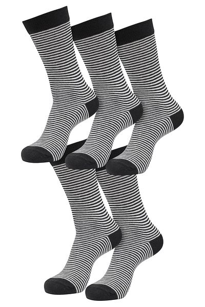 Urban Classics Unisex Feine Streifensocken 5er-Pack