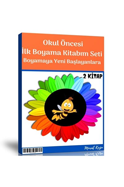 Enine Boyuna Eğitim My First Preschool Coloring Book Set (2 Books)