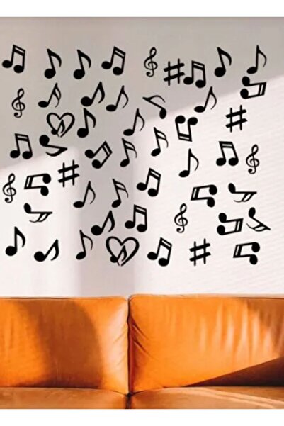 NOTES MUSIC ROOM MUSIC SCHOOL WALL DECORATION  WOOD MDF
