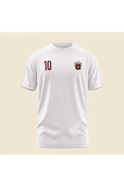 Massgai Milli Bozkurt Logo Štampano Unisex Oversize kroj T-shirt - Kratki ruk...