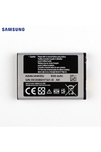 Genel Markalar Samsung E1205 E1200 E1207 E250 E500 Pil Batarya Ab463446bu