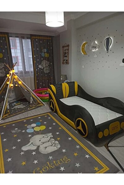 Puf Bebe Montessori Serisi_yumuşacık Puf_çocuk_bebek_arabalı Yatak 90 X 200 Ö...