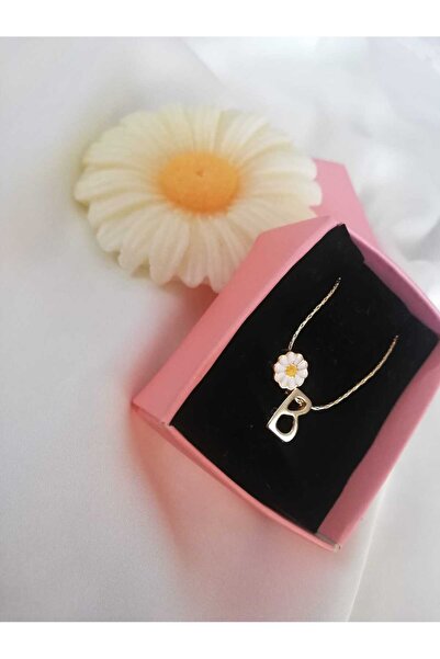 Judas Takı Kadın Gold Mini B Harf Kolye , Baş Harfli Kolye