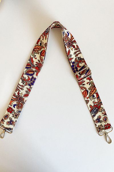 vollen yarn 65 cm Adjustable Ethnic Patterned Bag Handle