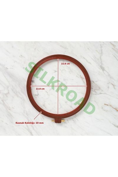 Nurge Nr:2 Scripete din plastic cu șurub - Scripete de broderie - 228mm - 10mm