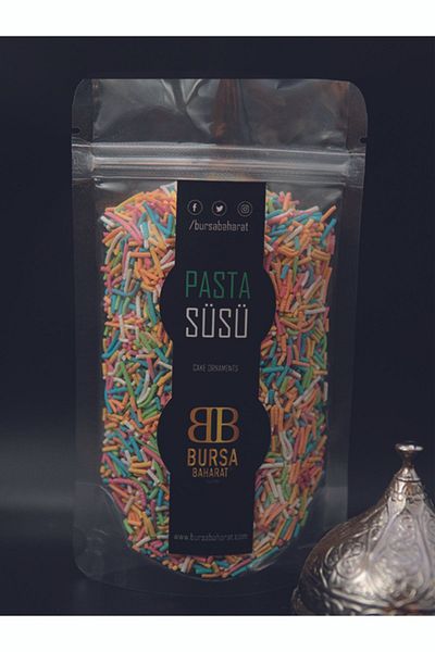 Bursa Baharat Colorful Cake Ornament 150 Gr
