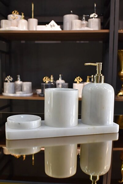 Midas MİDAS DELUXE 3 LÜ MERMER BANYO SETİ