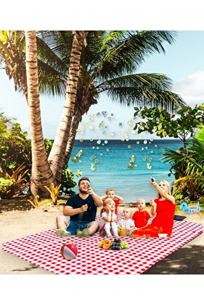 OKAVANGO Piknik Masa Örtüsü, Piknik Yer Örtüsü, Su Geçirmez Piknik Örtüsü, Sofra Bezi, Masa Örtüsü 150 X 209