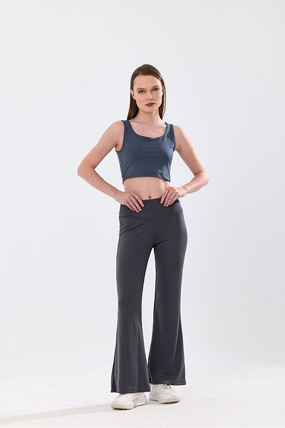 bodin High Waist Spanish Leg Leggings - Hidden Elastic Diving Fabric