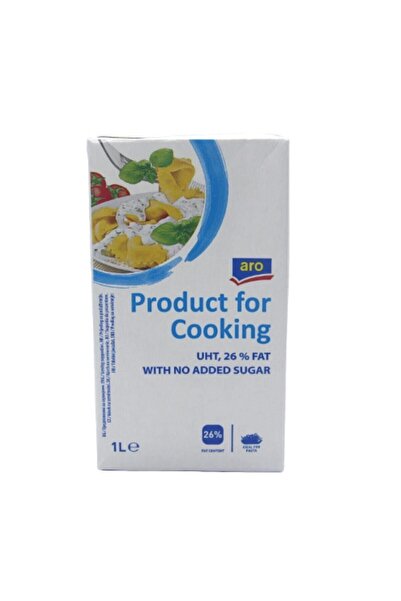 Aro Bitkisel Sıvı Krem Şanti Şekersiz (1 Kg)