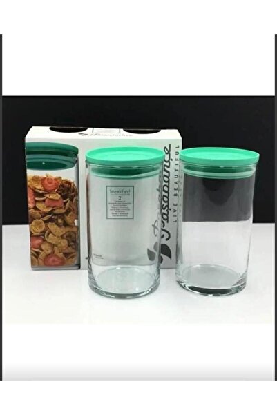 Paşabahçe Vakumlu Cam Kavanoz - Cam Erzak Saklama Kabı 2 Ad 730cc 43736