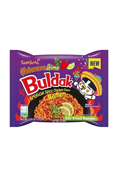 SAMYANG Habanero Lime BULdak Hot Chicken Flavor Ramen 135gr