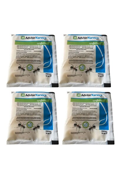 ADVİON Karıncalar Için Çok Etkili Granul Yem 4x10gr Karınca Ilacı
