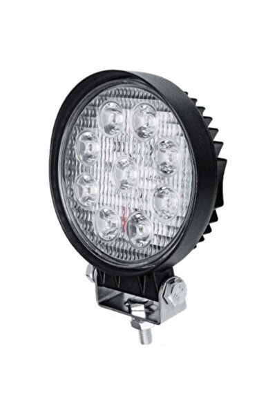 Rock 9 Led Off Road Ledli Yuvarlak Sis Farı Sis Lambası