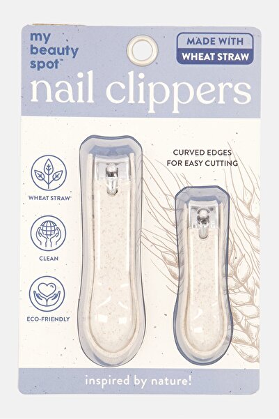 My Beauty Spot 2Pcs Nail Clippers Set, Oatmeal