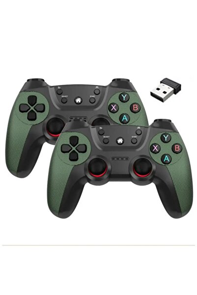 HEJARON LOBO Joystick Gamepad Çiftli TV PC  oyun konsolu 2.4G Gamepad Joystick