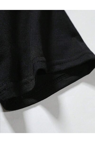 MAGORS Bisiklet Yaka Pamuklu Kısa Kollu  I Love My Boyfrıend Baskılı Tişört