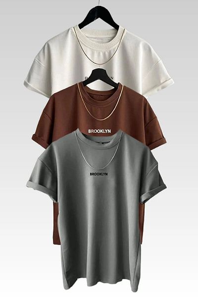 Butik Μπλουζάκια Brooklyn 3-pack