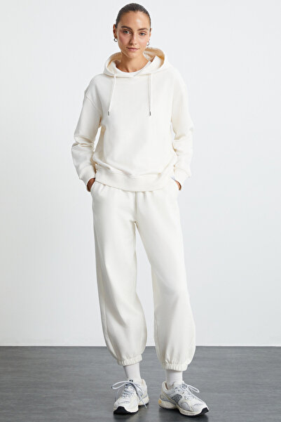 GRIMELANGE Dámská klokaní mikina Blerta s kapucí a kapucí uvolněného střihu