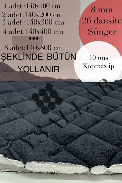 UYSALLAR SUNİ DERİ Ταπετσαρία Ραμμένο Σφουγγάρι Ύφασμα Καπιτονέ 140 εκ. Πλάτος
