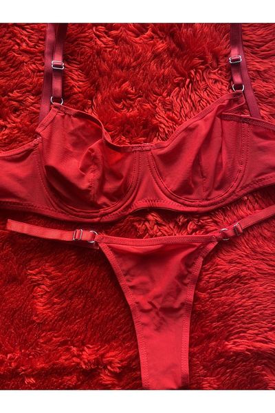 KİVİK WOMEN'S BALANED STYLISH TOWEL BRA SET