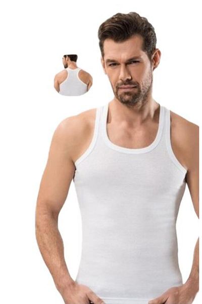 Anıt Men's Sports Undershirt - Memorial 6 Pieces Camisole, Color Options 1148