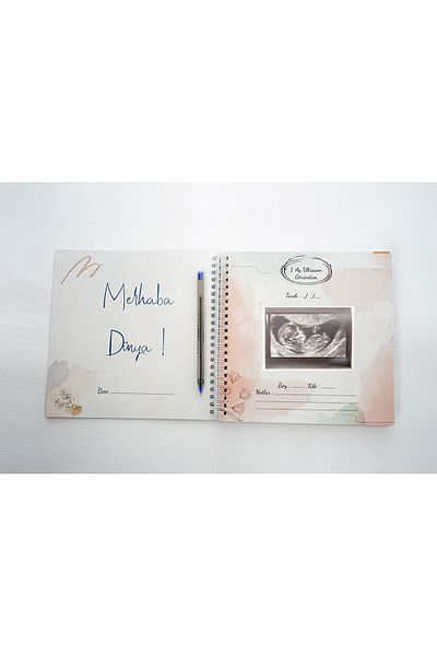 fotoev Welcome Baby Pregnant Baby Memory Book Mother & Baby Diary Baby Diary Pregnant Diary