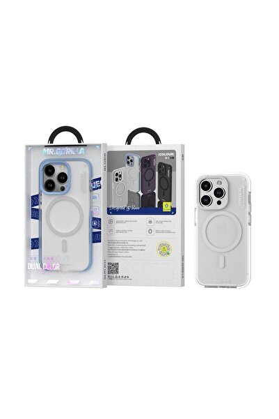 BLUEO İphone 14 Pro Max Uyumlu Magsafe Şarj Özellikli Dual Color Skin Friendl...