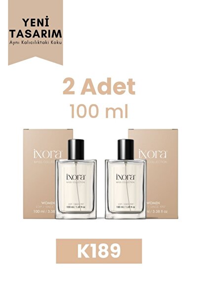 ixora K189 Joy Kadın EDP Parfüm Seti 2 x 100 ml