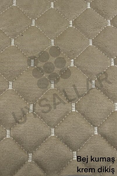 UYSALLAR SUNİ DERİ Döşemelik Dikişli Süngerli Kumaş Kapitone 140 Cm En