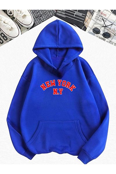 BENROMA Saks New York N.Y - Суитшърт с качулка Oversize