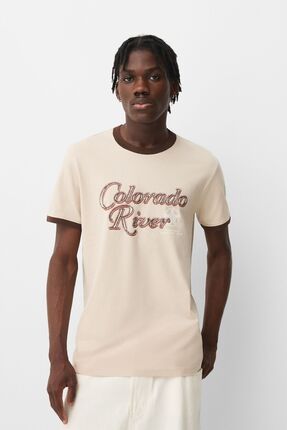 T shirt uomo bershka clearance