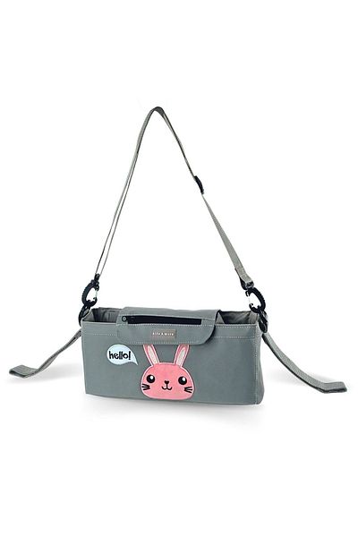 kids A more Gray Rabbit Stroller Bag
