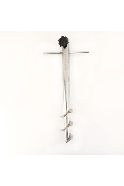 Genel Markalar Metal Şemsiye Kazığı Bahçe Şemsiye Aparatı Plaj Şemsiye Kazığı