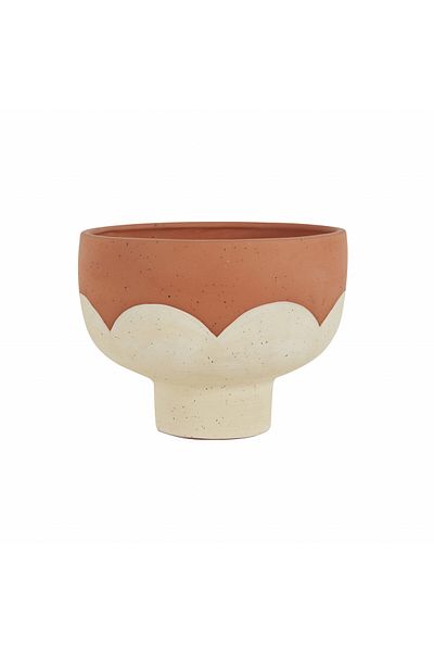 Karaca Einfacher dekorativer Blumentopf, 20x15 cm