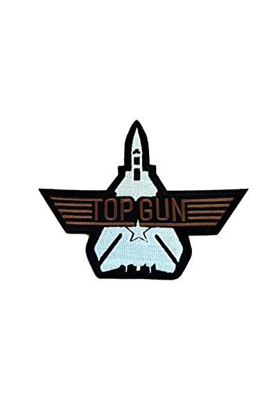 X-SHOP Top Gun Badge Patches تزوير الحجاب الجينز التصحيح 3