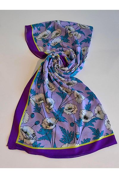 Silk Home Ecological Viscous Silk Home Shawl 9022-09