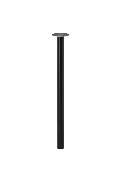 IKEA Picioare de masă din oțel negru de 70 cm - Birou de studiu Adil unic ( #   646154698)