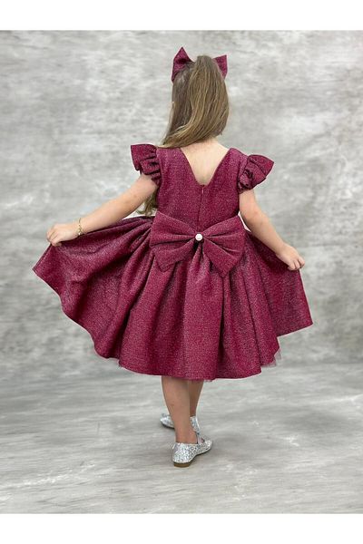 defada Glittery Glittery Tulle Buckle Girls' Evening Dress