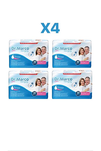 DR.MARCO Hasta Altı Bezi Medium Boy 30'lu 4 Paket 120 Adet