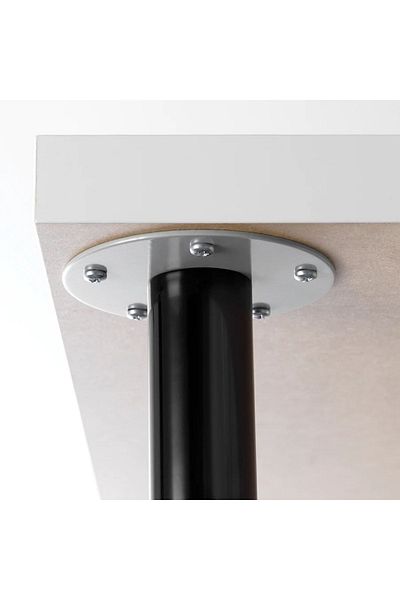 IKEA Picioare de masă din oțel negru de 70 cm - Birou de studiu Adil unic ( #   646154698)